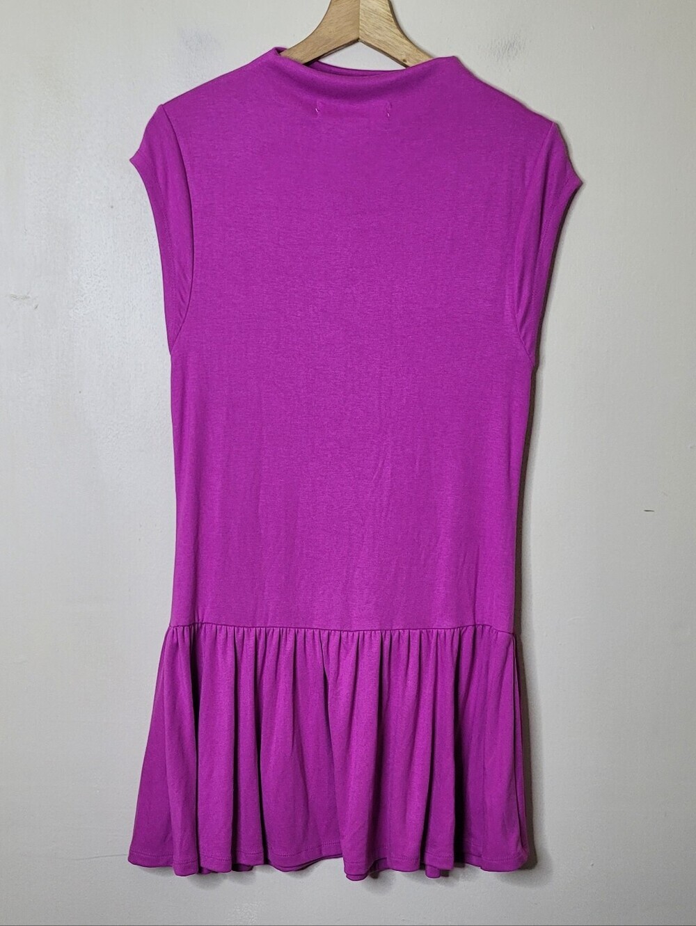 Free People Good Feels Drop-Waist Mini Dress In Cactus Rose Size L NWT - Picture 5 of 9